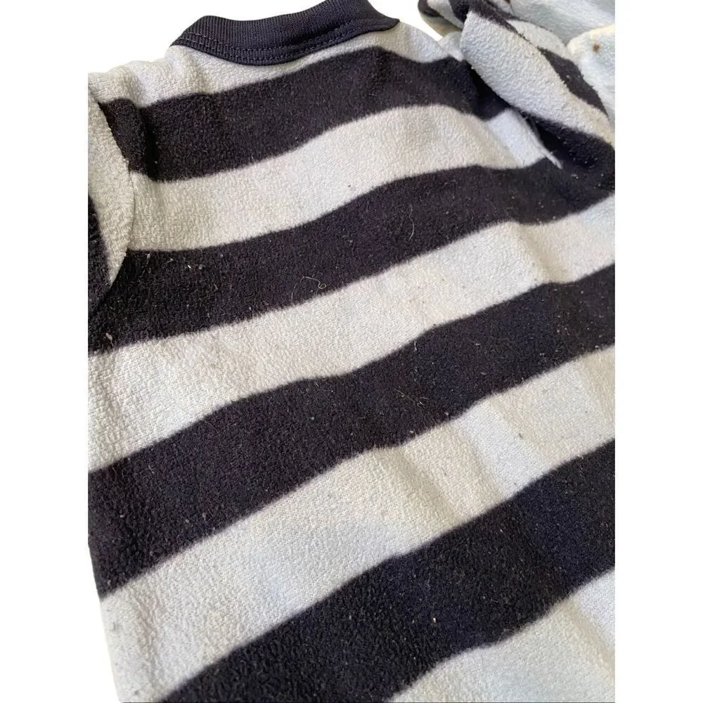 Lot of 4 Baby Gap Carter’s Baby Boy Pajama Shirt Bundle 3-6M Blue Animal Striped